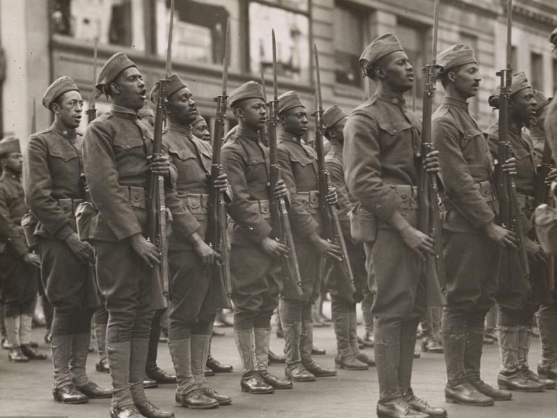 Black soldiers in world war one