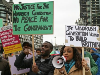 Windrush protest
